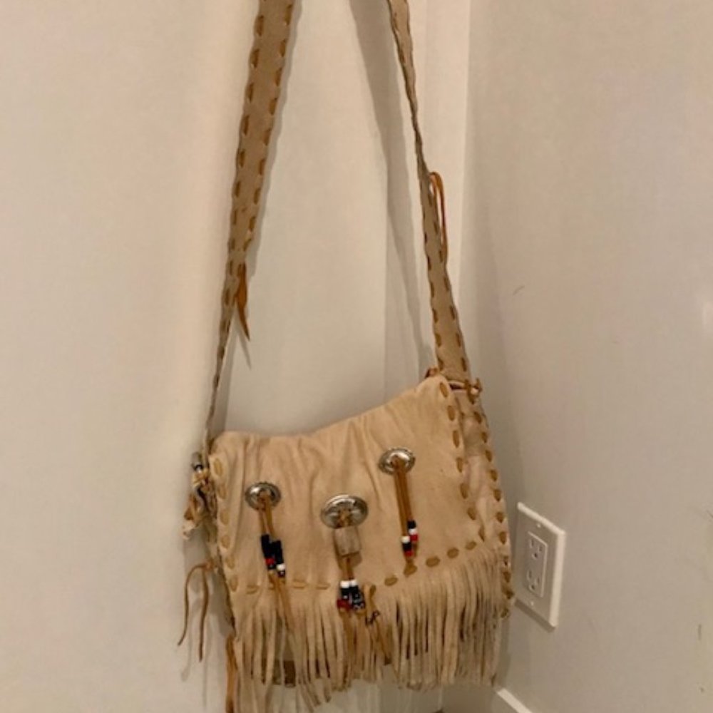 Handmade leather bag